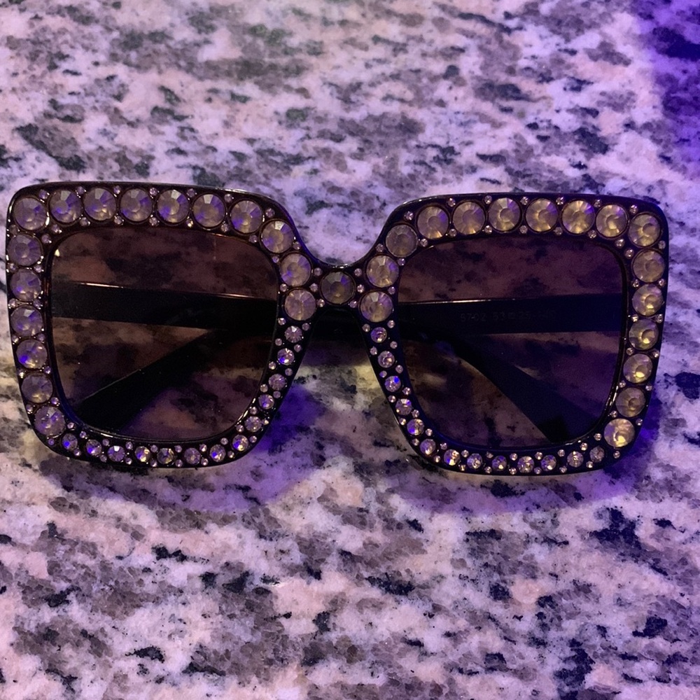 Rhinestone sunglasses